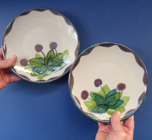 Vintage SCOTTISH WILD BERRIES Design Side Plate by Highland Stoneware. Hand Decorated