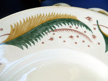 Load image into Gallery viewer, Rare 1950s Vintage Susie Cooper Pottery BRACKEN PATTERN Dinner Plates. KESTREL shape. 10 inches
