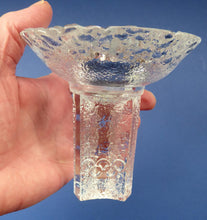 Load image into Gallery viewer, 1980s Lars Hellsten 1984 Winter Olympics Orrefors Candle Holder
