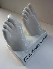 Load image into Gallery viewer, 1930s Royal Doulton Dr Scholl&#39;s Advertising Display. Pair of Feet
