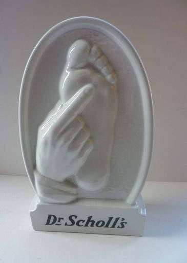 1930s ROYAL DOULTON Ceramic Feet. Rare Dr Scholl’s Advertising Display. Very Quirky & Sculptural