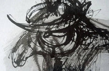 Load image into Gallery viewer, Scottish Art for Sale Robin Philipson Pen and Ink Drawing of a Ram
