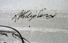 Load image into Gallery viewer, Scottish Art for Sale Robin Philipson Pen and Ink Drawing of a Ram
