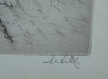 Load image into Gallery viewer, 1920s Original Etching by Sydney Mackenzie Litten (1887 - 1949). The Betrothal, Venice
