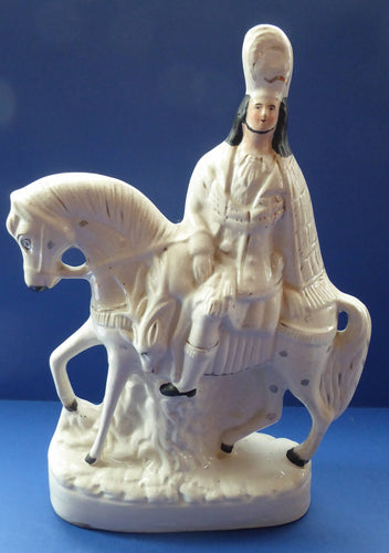 1860s Kilted Scotsman or Higlander on Horseback 15 inches
