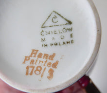 Load image into Gallery viewer, 1950s Polish Cmielow Harlequin Pattern Teapot, Milk Jug and Sugar Bowl
