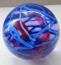 Load image into Gallery viewer, SCOTTISH Caithness Glass Paperweight: Vibrance by Alastair MacIntosh, 1989
