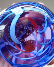 Load image into Gallery viewer, SCOTTISH Caithness Glass Paperweight: Vibrance by Alastair MacIntosh, 1989
