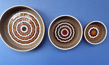 Load image into Gallery viewer, Set of Three 1970s Graduated HORNSEA Muramic Lancaster Vitramic Shallow Dishes. John Clappison Designs
