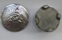 Load image into Gallery viewer, Pretty GLASGOW SCHOOL Lidded Circular Box with Glasgow Rose Motif. In the manner of Margaret Gilmour
