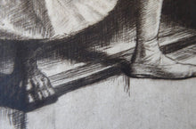 Load image into Gallery viewer, Herbert Johnson Harvey Child of the Ballet 1920s Etching

