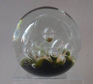 Colin Terris Caithness Paperweight 1983 Sea Dance Seadance