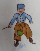 Load image into Gallery viewer, 1940s BABY&#39;S PLATE or BOWL. Charming Dish with Cute Images of Dutch Children
