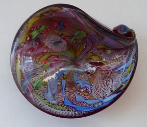 Vintage 1950s Murano Glass Bowl AVEM 