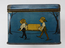 Load image into Gallery viewer, Rare 1930s THORNE&#39;S Extra Super Creme Toffee Tin. Cute Image of Children with Balloons
