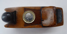 Load image into Gallery viewer, Antique NOVELTY Snuff Puzzle Box in the Shape of a Carpenter&#39;s Woodworking Plane
