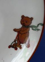 Load image into Gallery viewer, RARE 1920s NURSERY Ware: Paragon China Cup and Saucer. Teddie&#39;s Bedtime and Market Day
