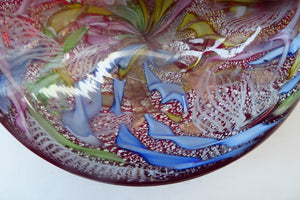 Vintage 1950s Murano Glass Bowl AVEM 