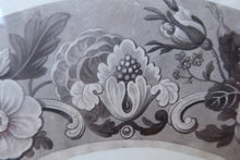 Load image into Gallery viewer, ORIGINAL GEORGIAN Watercolour.  RARE Early 19th Century Grisaille Floral Designs for Plate Border Decorations: G
