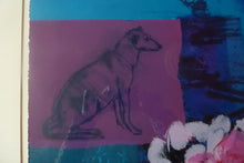 Load image into Gallery viewer, Scottish Art. George Donald Signed Screenprint. 1990s Night Dancer
