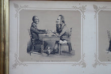 Load image into Gallery viewer, Antique Regency Lithograph 1830s Four Images of a Chess Match
