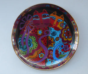 LAUREL BURCH Porcelain Plate by Royal Doulton for Franklin Mint. Limited Edition 1996 Cheek to Cheek
