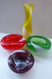 Vintage Japanese Mount Royal Glass Kamei