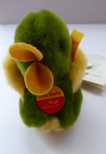 STEIFF Soft Toy Duck. COSY STARLY. 1990s Issue No. 091322. With all tags & in pristine condition