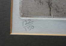 Load image into Gallery viewer, Valerie Thornton Hill Village Navarre Etching and Aquatint Signed 1977
