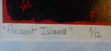 Load image into Gallery viewer, Scottish Art Colin Maclean Abstract Screemprint Present Island
