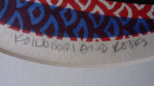Load image into Gallery viewer, Clifton Karhu Koinobori Carp Flying Kites 1970s Colour Woodcut Signed
