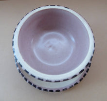 Load image into Gallery viewer, POOLE 1920s Carter, Stabler and Adams Small Footed Bowl or Grapefruit Dish. Rare ABSTRACT Pattern
