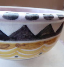 Load image into Gallery viewer, POOLE 1920s Carter, Stabler and Adams Small Footed Bowl or Grapefruit Dish. Rare ABSTRACT Pattern
