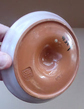 Load image into Gallery viewer, POOLE 1920s Carter, Stabler and Adams Small Footed Bowl or Grapefruit Dish. Rare ABSTRACT Pattern
