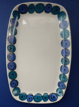 Load image into Gallery viewer, RARE Norwegian FIGGJO FLINT Saturn Pattern Smaller Oblong Dish. Kirsten Dekor Range;  1960s
