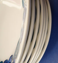 Load image into Gallery viewer, Rare Norwegian FIGGJO FLINT Saturn Pattern Large Dessert or Small Dinner Plates: 9 3/4 inches. Kirsten Dekor Range;  1960s
