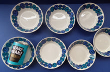 Load image into Gallery viewer, Rare Norwegian FIGGJO FLINT Saturn Pattern Soup or Pudding Bowls: 6 3/4 inches. Kirsten Dekor Range;  1960s
