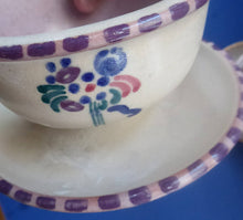 Load image into Gallery viewer, PAIR 1920s POOLE Carter, Stabler and Adams: Small Footed Bowls or Grapefruit Dishes
