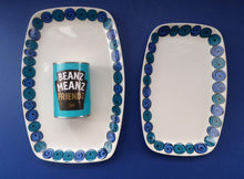 Load image into Gallery viewer, RARE Norwegian FIGGJO FLINT Saturn Pattern Large Oblong Dish. Kirsten Dekor Range;  1960s
