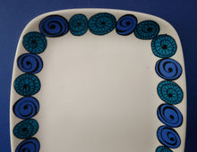 Load image into Gallery viewer, RARE Norwegian FIGGJO FLINT Saturn Pattern Smaller Oblong Dish. Kirsten Dekor Range;  1960s
