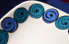 Load image into Gallery viewer, RARE Norwegian FIGGJO FLINT Saturn Pattern Smaller Oblong Dish. Kirsten Dekor Range;  1960s
