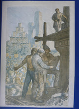 Load image into Gallery viewer, George Clausen Colour Lithograph Reconstruction of Belgium
