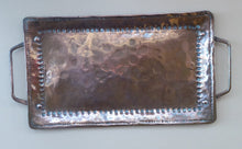 Load image into Gallery viewer, Antique JOHN PEARSON Copper Arts &amp; Crafts Tray c.1895. Signed twice with JP stamp on the reverse
