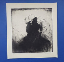Load image into Gallery viewer, Percy Lancaster Etching Drypoint Three Breton Women
