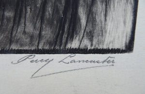 Percy Lancaster Etching Drypoint Three Breton Women
