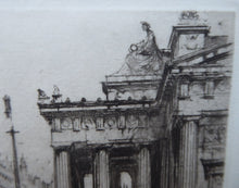 Load image into Gallery viewer, William Walcot Signed Original Etching Royal Scottish Academy Edinburgh
