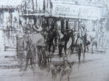 Load image into Gallery viewer, William Walcot Charing Cross London Etching 1919 Signed
