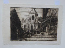 Load image into Gallery viewer, McIntosh Patrick 1920s Drypoint Etching Bruges Belgium
