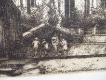 Load image into Gallery viewer, McIntosh Patrick 1920s Drypoint Etching Bruges Belgium
