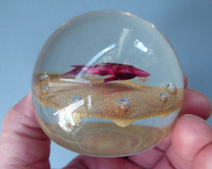 Vintage Paul Ysart Harland Paperweight. Signed with H Cane